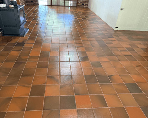 terracotta floor